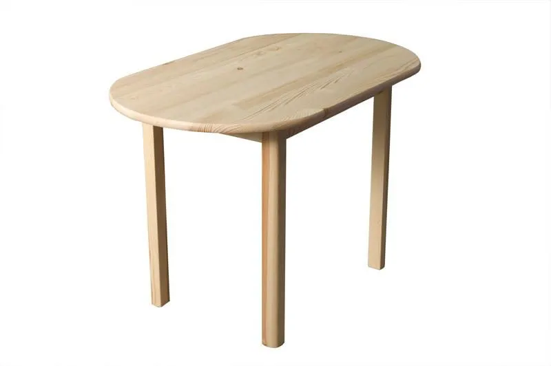Holztisch 115 x 70 cm Abbildung
