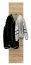 Garderobe Pandrup 07, Farbe: Eiche - Abmessungen: 145 x 35 x 2 cm (H x B x T)