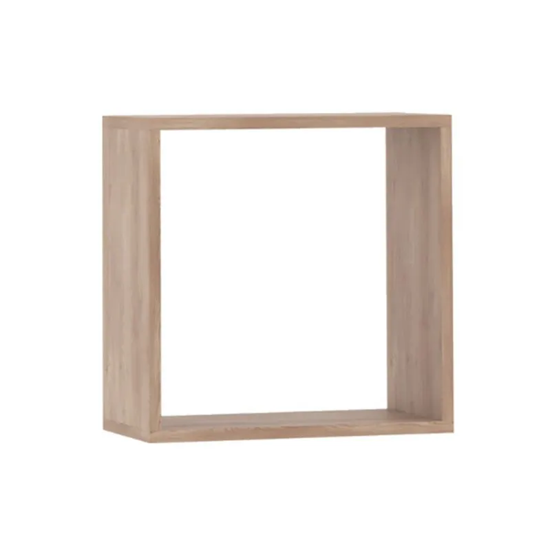 Hängeregal / Wandregal | Fafe 17 | Eiche Cremona | 42 x 42 x 22 cm | Holzoptik | schlichtes Design | Wandpanel