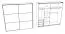 Schiebetürenschrank / Kleiderschrank Sabadell 11, Farbe: Eiche / Beige Hochglanz - 222 x 229 x 64 cm (H x B x T)
