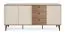 Schlafzimmer Komplett-Set D Belladere | 3-teilig | Nuss/Kaschmir/Braun | Kommode und Nachtkommode | Einzelbett inkl. Lattenrost 140 x 200 cm