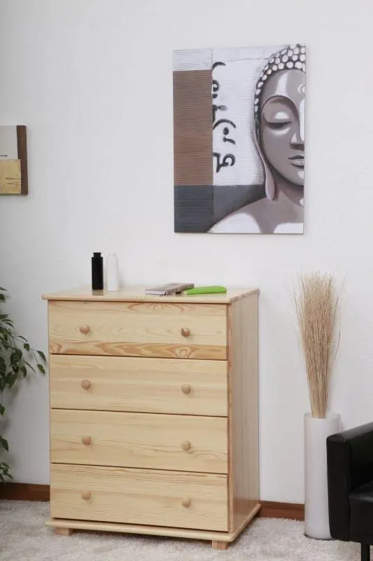 Anrichte, Küchenschrank - Farbe: Natur Abbildung