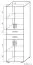Schrank Garut 31, Farbe: Sonoma Eiche - Abmessungen: 194 x 60 x 40 cm (H x B x T)
