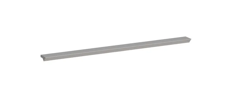 LED-Leiste | 2,12 W | 2 m Kabel | neutrale helle Farbe | Farbe: Chrom | per Fernbedienung steuerbar | Maße: 49 x 1 x 3 cm