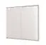 Rahmen für Kleiderschrank 220 x 217 cm, Farbe: Weiß