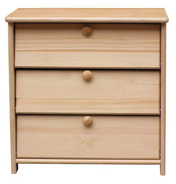 Schuhkommode Schuhschrank Kiefer Holz massiv, Farbe: Natur 62x62x40 cm, Massivholz Schuhschrank Abbildung