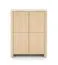 Kommode | 132 x 103 x 39 cm | Holzoptik | reichlich Platz | Vytgarth 04 | Eiche | 2 Türen | 8 Fächer | Einfarbig | Highboard | griffloses Design
