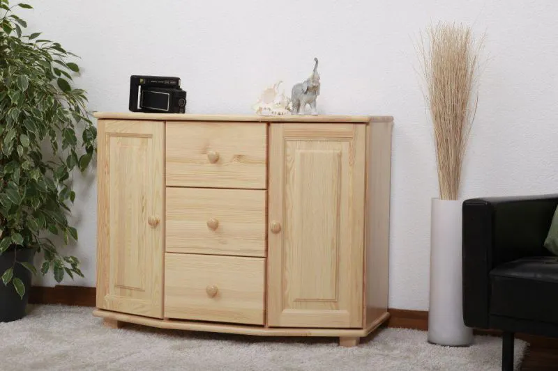 Anrichte, Küchenschrank - Farbe: Natur Abbildung