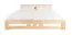Jugendbett Milo 39 inkl. Lattenrost, Farbe: Natur, massiv - 140 x 200 cm (B x L)