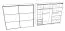 Schiebetürenschrank / Kleiderschrank Sabadell 13, Farbe: Eiche / Beige Hochglanz - 222 x 269 x 64 cm (H x B x T)