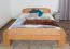 Doppelbett / Gästebett Wooden Nature 140 Buche massiv Natur, inkl. Lattenrost - 160 x 200 cm (B x L)