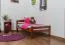 Kinderbett / Jugendbett "Easy Premium Line" K1/2n, Buche Vollholz massiv kirschrot lackiert - Liegefläche: 90 x 200 cm