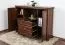 Kommode Sentis 13, Farbe: Dunkelbraun - 117 x 158 x 46 cm (H x B x T)