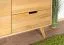 Kommode Eiche massiv natur Aurornis 39 - Abmessungen: 64 x 142 x 40 cm (H x B x T)
