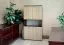 Schrank Cikupa 44, Farbe: Nuss / Ulme - Abmessungen: 160 x 90 x 40 cm (H x B x T)