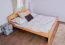 Doppelbett "Easy Premium Line" K5, inkl. 1 Abdeckblende 180 x 200 cm Buche Vollholz massiv Natur
