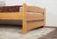 Kinderbett 100 x 200 cm | Massivholz: Kiefer | Erle Lackiert Abbildung