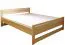 Kinderbett 80 x 200 cm | Massivholz: Buche | Natur Lackiert Abbildung