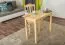 Esszimmertisch Esstisch 50x100 cm, Farbe: Natur Abbildung