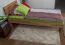 Bett Kernbuche massiv 100 x 200 cm geölt Abbildung