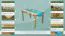 Tisch 130x80 cm, Farbe: Natur