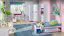 Kinderzimmer - Kommode Frank 07, Farbe: Weiß / Rosa - 83 x 130 x 40 cm (H x B x T)