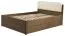 Schlafzimmer Komplett - Set I Fazenda, 4 - teilig, teilmassiv, Farbe: Dunkelbraun