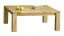Couchtisch Jussara 15, Farbe: Natur, Eiche massiv – 100 x 100 x 39 cm (B x T x H)