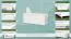 Truhe Kiefer massiv Vollholz weiß 180 – 50 x 120 x 48 cm (H x B x T)