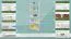 Regal Kiefer massiv Vollholz weiß lackiert Junco 55C - Abmessung 164 x 60 x 30 cm