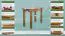 Tisch Kiefer massiv Vollholz Eichefarben Rusikal Junco 226C (eckig) - 100 x 50 cm (L x B)