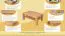 Couchtisch Wooden Nature 121 Kernbuche massiv - 45 x 105 x 65 cm (H x B x T)