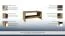 Couchtisch Selun 07, Farbe: Eiche Dunkelbraun - 53 x 120 x 60 cm (H x B x T)