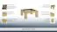 Tisch 90 cm breit