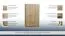Drehtürenschrank / Kleiderschrank Plata 09, Farbe: Eiche Sonoma - 201 x 120 x 53 cm (H x B x T)