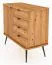 Kommode Rolleston 18 Kernbuche massiv geölt - Abmessungen: 87 x 97 x 46 cm (H x B x T)
