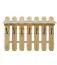 Garderobe Kiefer massiv Vollholz natur Junco 354 – Abmessungen: 60 x 80 x 29 cm H x B x T)