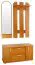 Garderobe Paseh 16, Farbe: Erle - Abmessungen: 180 x 100 x 40 cm (H x B x T)