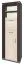 Schrank Aitape 28, Farbe: Sonoma Eiche dunkel / Sonoma Eiche hell - Abmessungen: 188 x 60 x 40 cm (H x B x T)