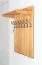 Garderobe Kiefer massiv Vollholz Erlefarben Junco 350 – Abmessungen: 80 x 81 x 28,5 cm (H x B x T)