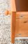 Schrank Kiefer massiv Vollholz Erlefarben Junco 33 - Abmessungen: 195 x 84 x 42 cm (H x B x T)