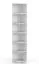 Regal - 37 cm breit, Farbe: Weiß Abbildung