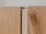 TV-Unterschrank | Farbe: Eiche Natur | 4 Türen | Massivholz | Eichenholz geölt | Travertin Stein | 180 x 46 x 56 cm | 6 Fächer | Schlicht