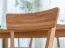 Stuhl Mineure 01, aus natürlichen Eichenholz, Massivholz, geölte Oberfläche, ergonomisches Design, Maße: 85,5 x 46,5 x 80 cm, stabil und langlebig