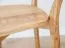 Stuhl Mineure 01, aus natürlichen Eichenholz, Massivholz, geölte Oberfläche, ergonomisches Design, Maße: 85,5 x 46,5 x 80 cm, stabil und langlebig
