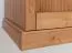 Kleiderschrank / Drehtürenschrank | aus massiv finnische Kiefer | natürliche Maserung | Farbe: Eiche | klassisch und modern | Maße: 212,5 x 129 x 63 cm