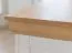 Kommode Bresle 04, Kiefer massiv, Farbe: Weiß / Natur - Abmessungen: 85 x 200 x 41 cm (H x B x T)
