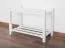 Schuhregal Buche Vollholz massiv weiß lackiert Junco 225 - 40 x 58 x 26 cm (H x B x T)