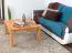Couchtisch Wooden Nature 419 Kernbuche massiv - 80 x 80 x 45 cm (B x T x H)