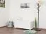 Truhe Kiefer massiv Vollholz weiß 180 – 50 x 120 x 48 cm (H x B x T)